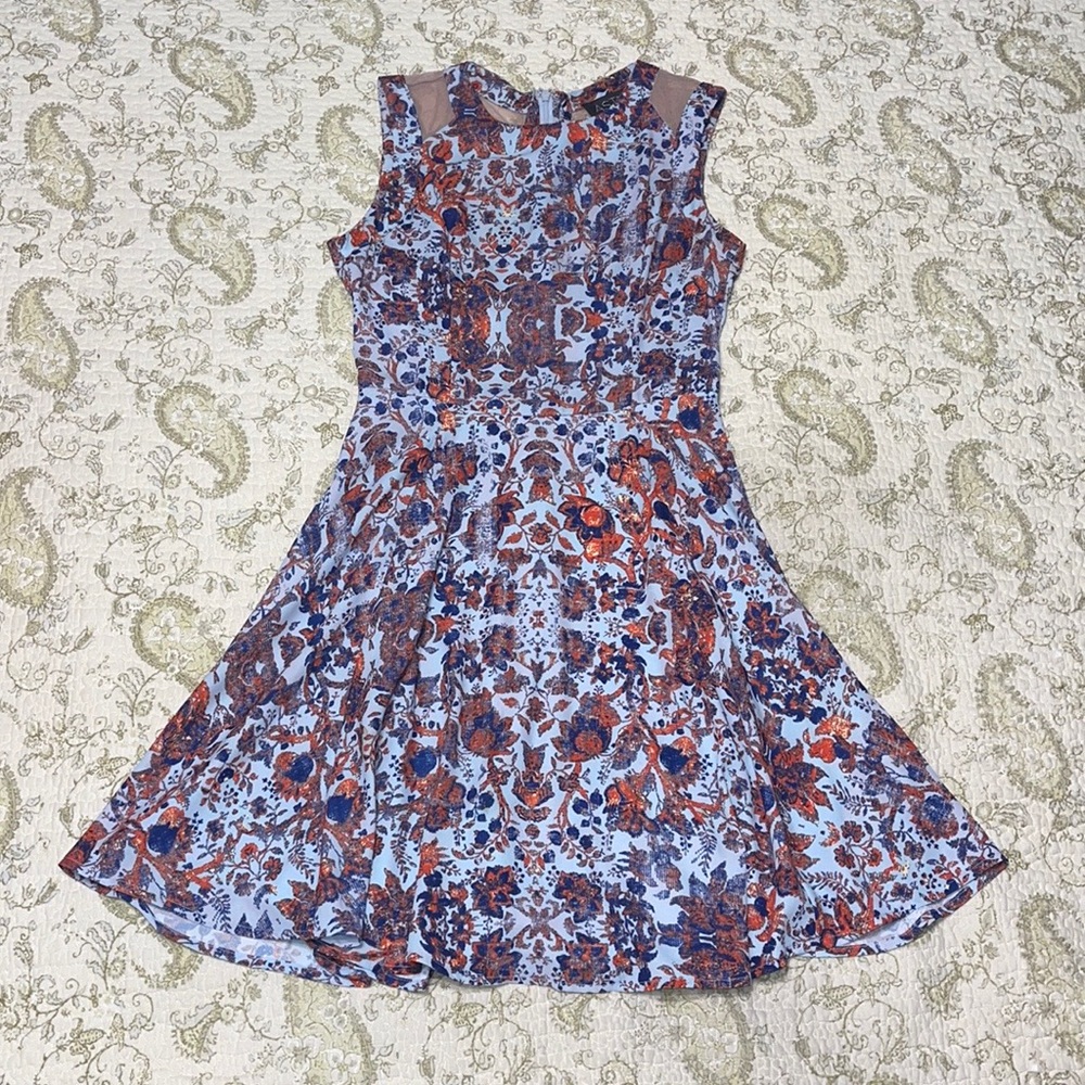 ASTR Printed Mini Dress